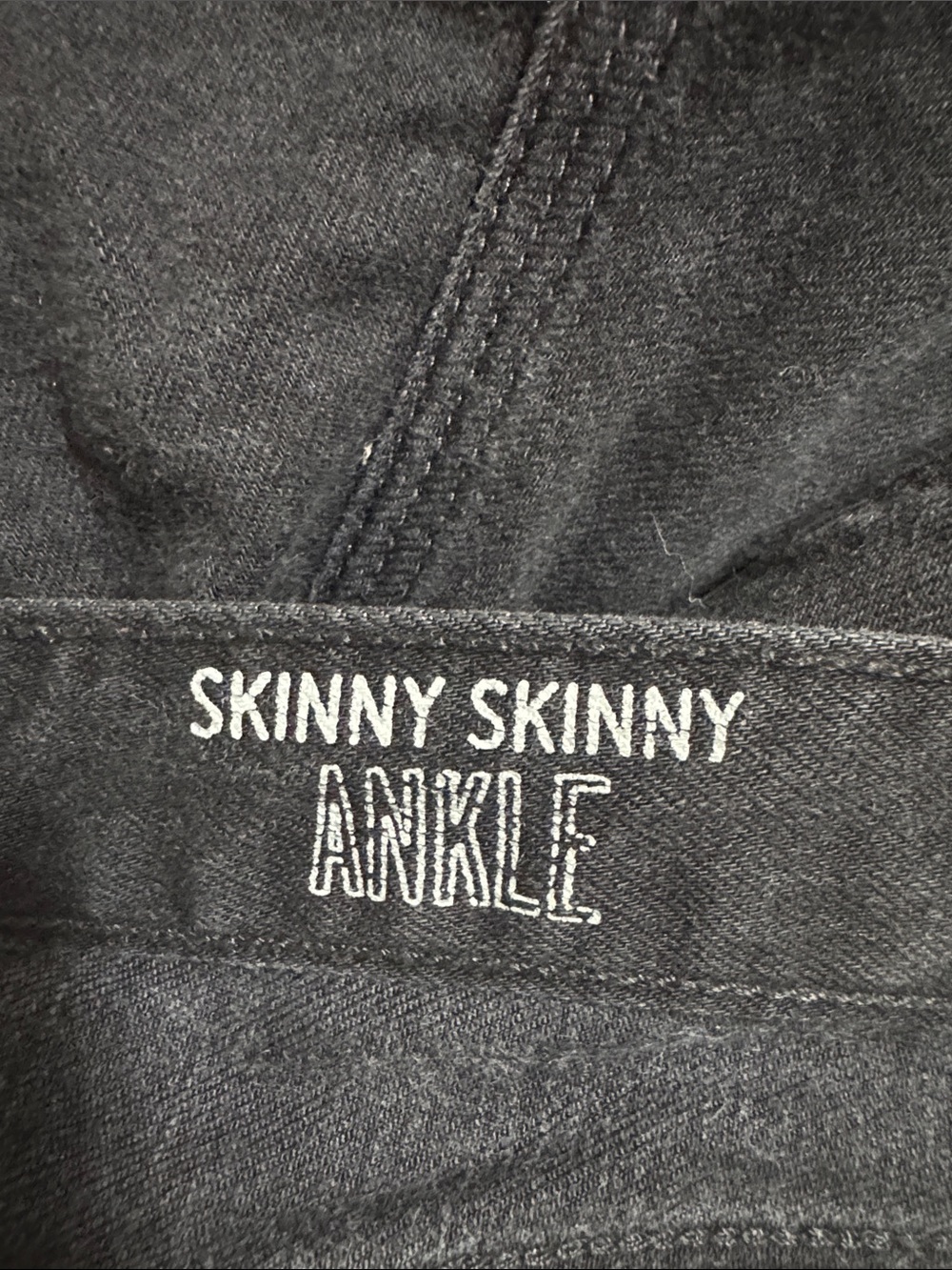 Madewell Skinny Skinny Ankle Jeans in Black size 30 - Picture 11 of 13